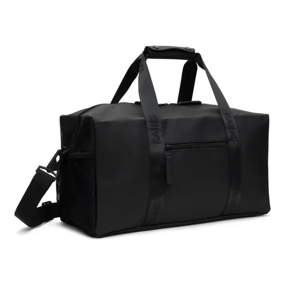 Rains Trail Gym Bag-Black Unisex - Picture 5 of 11